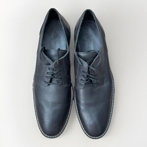 Cole Haan Shoes Mens Size 13 Black Oxford Lace Up Leather Dress C11851